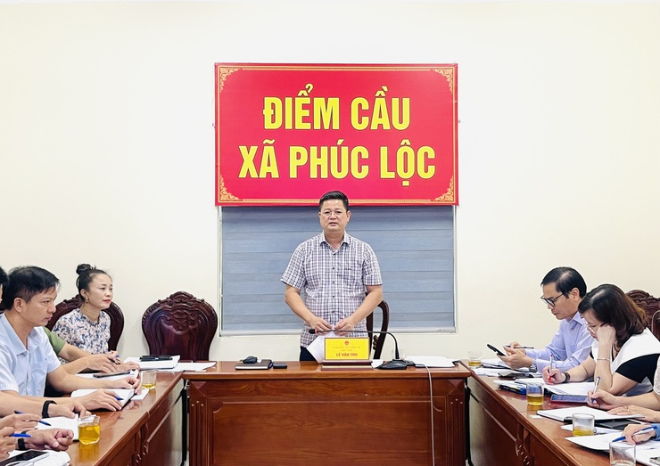 Hội nghị làm việc với Ban Chỉ đạo thi, tuyển sinh xã Phúc Lộc năm học 2026-2027; Ban Chỉ đạo kỳ thi tốt nghiệp THPT xã Phúc Lộc năm 2026- Ảnh 1.