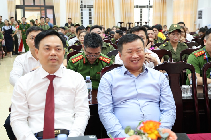 Tỏa sáng hình ảnh lực lượng bảo vệ ANTT cơ sở tại Hội thi Cụm số 11 – Thành phố Hà Nội- Ảnh 3.