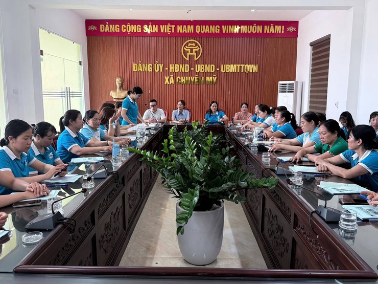 Hội LHPN xã Chuyên Mỹ tập huấn phổ biến chính sách phát triển nông nghiệp, bảo vệ môi trường năm 2026- Ảnh 1.