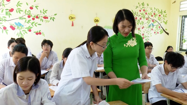 Xã Vân Đình: Chuẩn bị chu đáo, thuận lợi cho học sinh dự thi lớp 10- Ảnh 2.