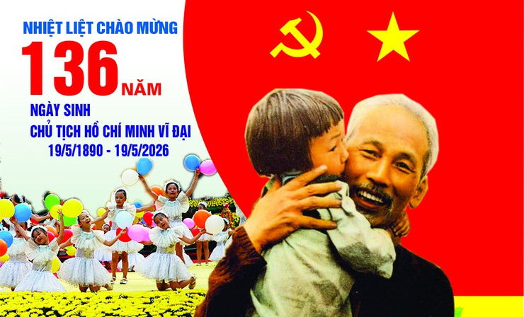 Kỷ niệm 136 năm ngày sinh Chủ tịch Hồ Chí Minh (19/5/1890 - 19/5/2026) và 115 năm Ngày Bác Hồ ra đi tìm đường cứu nước (05/6/1911 - 05/6/2026): Nhớ về Bác - Lãnh tụ vĩ đại của dân tộc Việt Nam!- Ảnh 1.