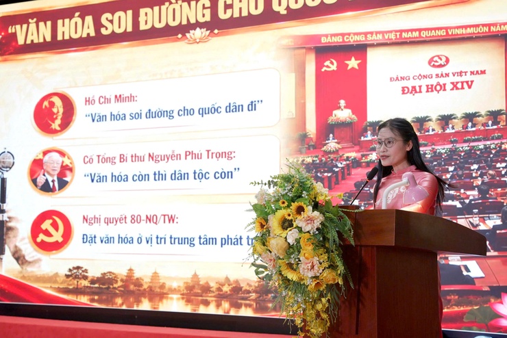 Chung khảo Hội thi Báo cáo viên, Tuyên truyền viên giỏi xã Thiên Lộc năm 2026- Ảnh 12.