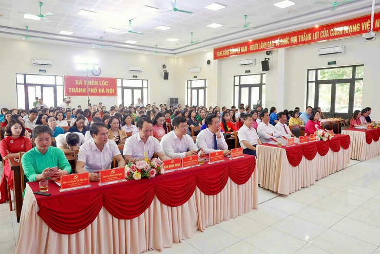 Chung khảo Hội thi Báo cáo viên, Tuyên truyền viên giỏi xã Thiên Lộc năm 2026- Ảnh 3.