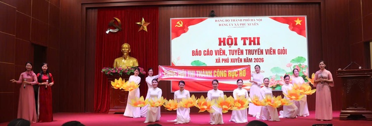Phú Xuyên lan tỏa tinh thần đổi mới từ Hội thi Báo cáo viên tuyên truyền viên giỏi năm 2026- Ảnh 2.