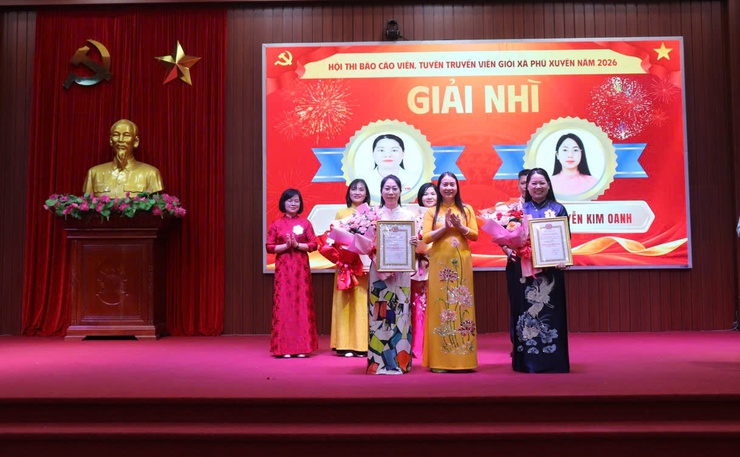 Phú Xuyên lan tỏa tinh thần đổi mới từ Hội thi Báo cáo viên tuyên truyền viên giỏi năm 2026- Ảnh 14.