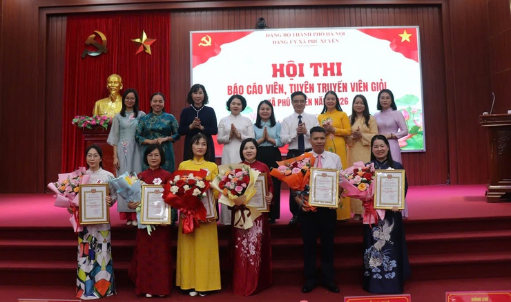 Phú Xuyên lan tỏa tinh thần đổi mới từ Hội thi Báo cáo viên tuyên truyền viên giỏi năm 2026- Ảnh 16.