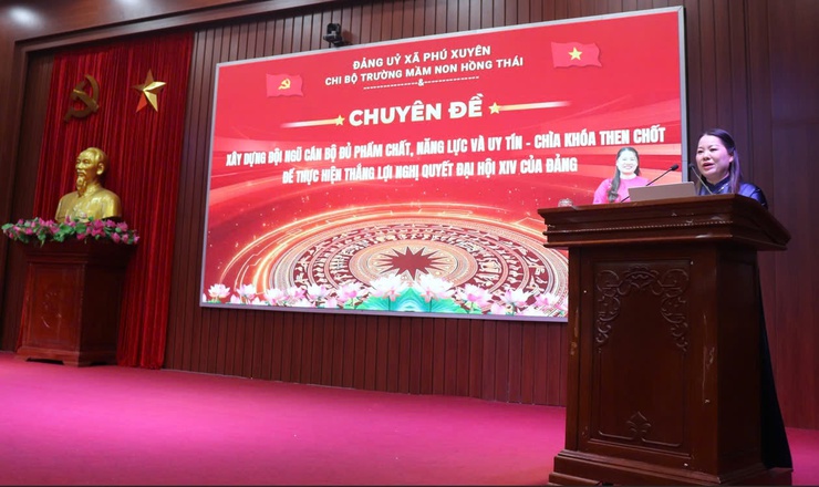 Phú Xuyên lan tỏa tinh thần đổi mới từ Hội thi Báo cáo viên tuyên truyền viên giỏi năm 2026- Ảnh 6.