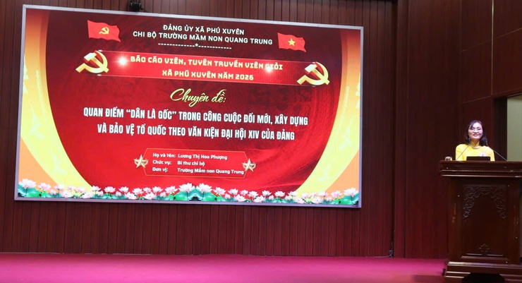 Phú Xuyên lan tỏa tinh thần đổi mới từ Hội thi Báo cáo viên tuyên truyền viên giỏi năm 2026- Ảnh 8.