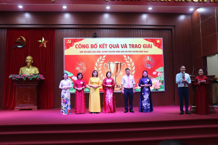 Phú Xuyên lan tỏa tinh thần đổi mới từ Hội thi Báo cáo viên tuyên truyền viên giỏi năm 2026- Ảnh 12.