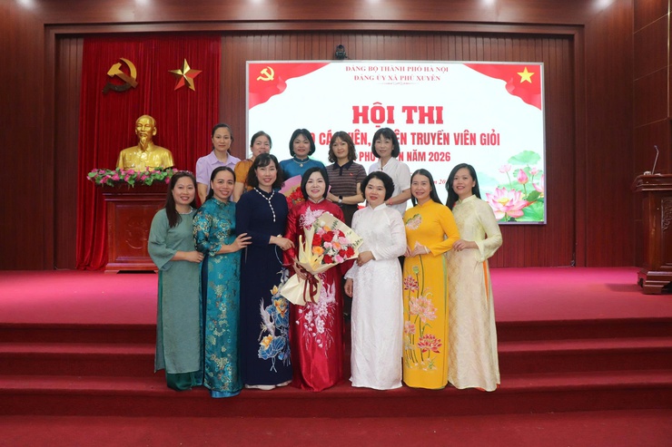 Phú Xuyên lan tỏa tinh thần đổi mới từ Hội thi Báo cáo viên tuyên truyền viên giỏi năm 2026- Ảnh 19.