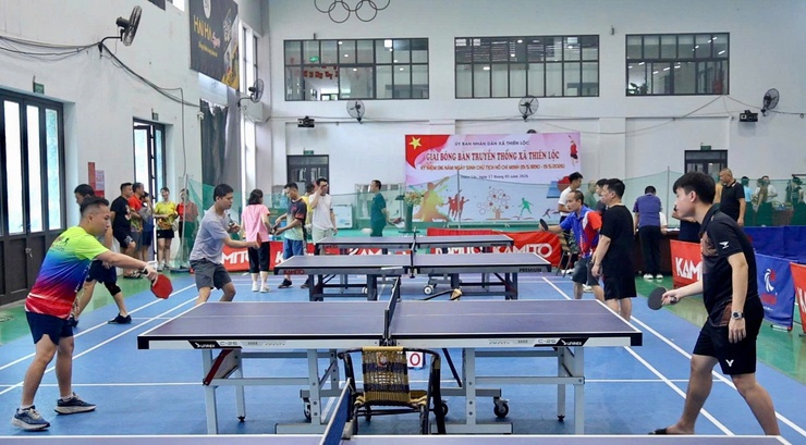 Sôi nổi Giải bóng bàn truyền thống xã Thiên Lộc năm 2026- Ảnh 9.