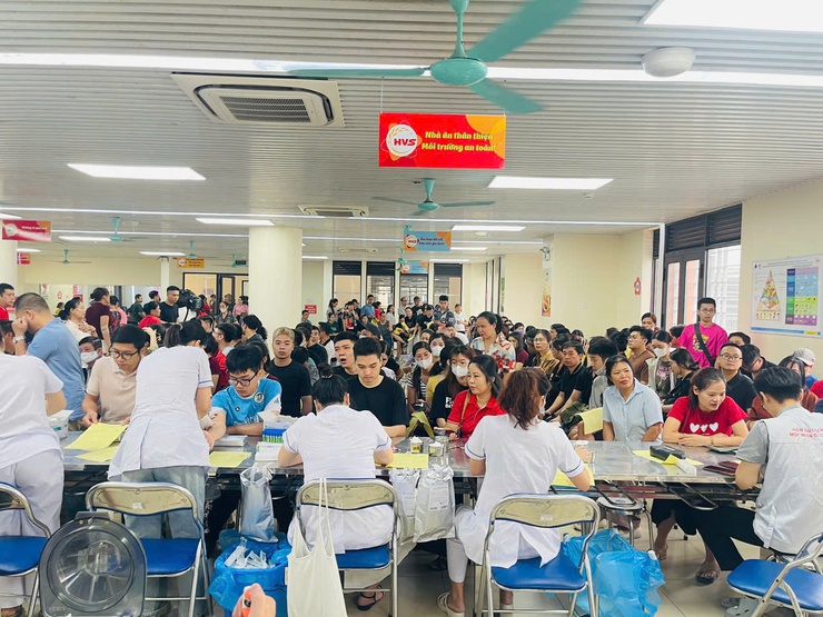 Hội Chữ thập đỏ phường Phúc Lợi tổ chức “Ngày hội hiến máu nhân đạo” đợt 1 năm 2026- Ảnh 6.