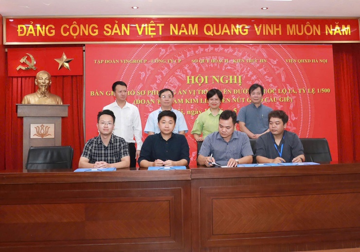 BÀN GIAO HỒ SƠ PHƯƠNG ÁN TUYẾN QUỐC LỘ 1A TỶ LỆ 1/500- Ảnh 2.