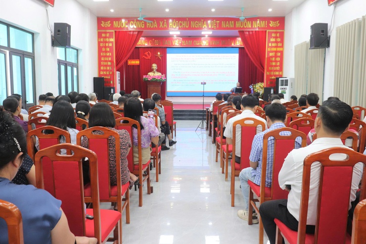 Đảng ủy xã Bình Minh sinh hoạt chuyên đề học tập và làm theo tư tưởng, đạo đức, phong cách Hồ Chí Minh- Ảnh 3.