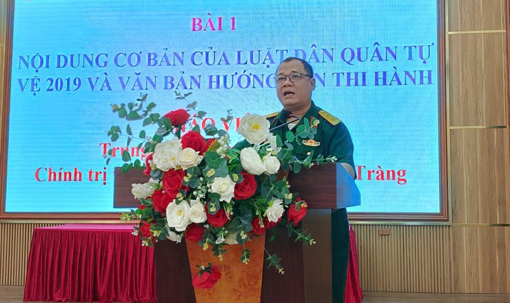 Ban chỉ huy phòng thủ khu vực 4- Gia Lâm khai mạc huấn luyện dân quân năm thứ nhất năm 2026- Ảnh 2.