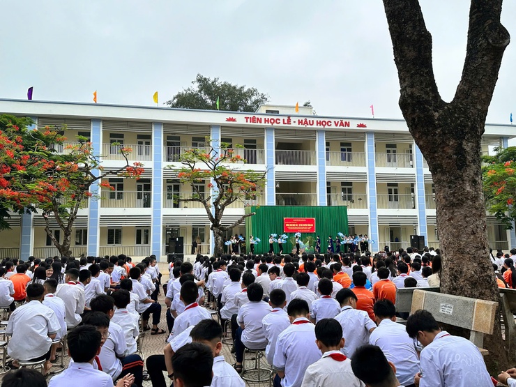 Trường THCS Đông Phương Yên tổ chức hoạt động trải nghiệm “ Mừng sinh nhật Bác – Tự hào truyền thống Đội”- Ảnh 10.
