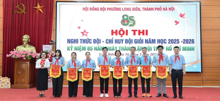 Phường Long Biên sôi nổi các hoạt động kỷ niệm 85 năm ngày thành lập Đội TNTP Hồ Chí Minh- Ảnh 5.