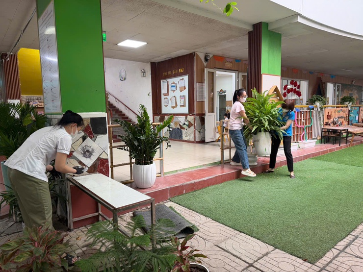 Lan tỏa nếp sống thân thiện môi trường từ mô hình “Công đoàn xanh” của phường Long Biên- Ảnh 2.