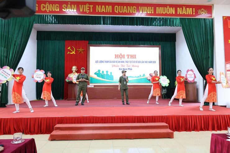 Hội thi “Lực lượng tham gia bảo vệ an ninh trật tự ở cơ sở giỏi” lần thứ I năm 2026- Ảnh 3.