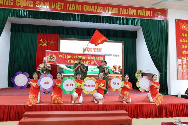 Hội thi “Lực lượng tham gia bảo vệ an ninh trật tự ở cơ sở giỏi” lần thứ I năm 2026- Ảnh 5.