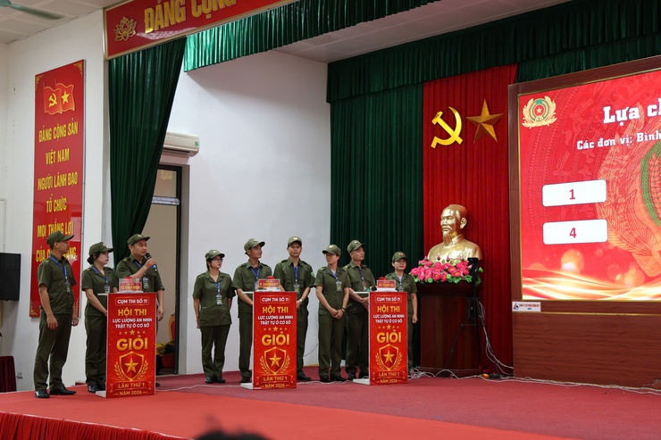 Phường Chương Mỹ hoàn thành xuất sắc phần thi tại Hội thi “Lực lượng tham gia bảo vệ an ninh, trật tự ở cơ sở giỏi”- Ảnh 3.