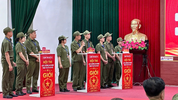 Phường Chương Mỹ hoàn thành xuất sắc phần thi tại Hội thi “Lực lượng tham gia bảo vệ an ninh, trật tự ở cơ sở giỏi”- Ảnh 4.