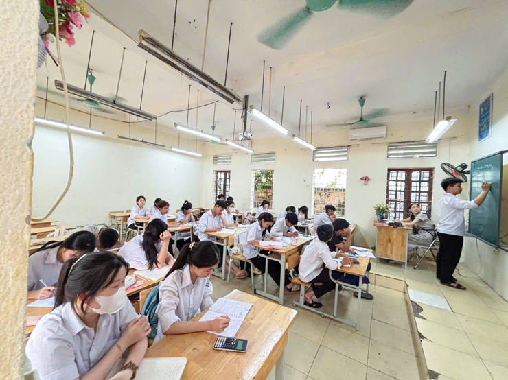 Thầy và trò các trường THCS xã Đại Xuyên tăng tốc về đích trước kỳ thi lớp 10- Ảnh 3.