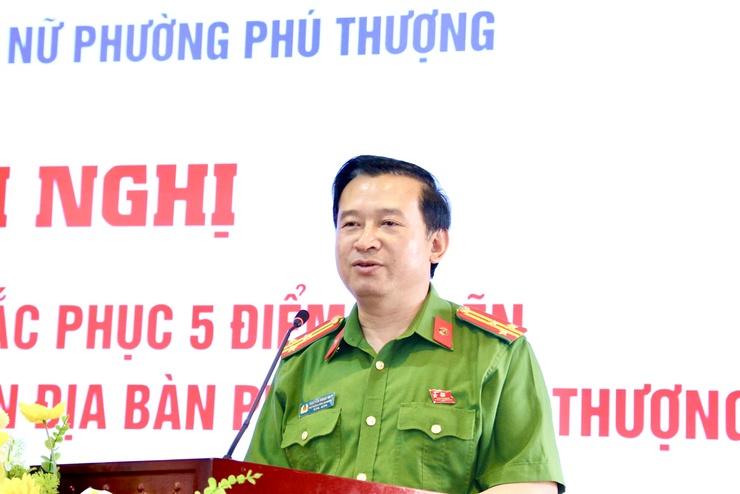 Hội LHPN phường Phú Thượng đẩy mạnh tuyên truyền khắc phục “5 điểm nghẽn” trên địa bàn- Ảnh 2.