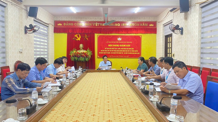 Tây Phương giám sát việc giải quyết kiến nghị của Nhân dân sau đối thoại với người đứng đầu cấp ủy, chính quyền- Ảnh 1.