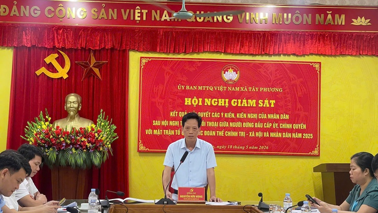 Tây Phương giám sát việc giải quyết kiến nghị của Nhân dân sau đối thoại với người đứng đầu cấp ủy, chính quyền- Ảnh 3.