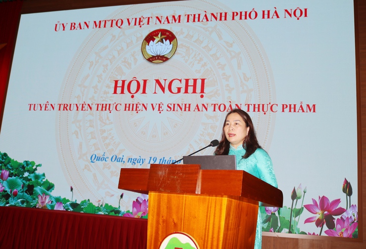 Quốc Oai đẩy mạnh tuyên truyền, nâng cao kiến thức đảm bảo an toàn thực phẩm năm 2026- Ảnh 3.