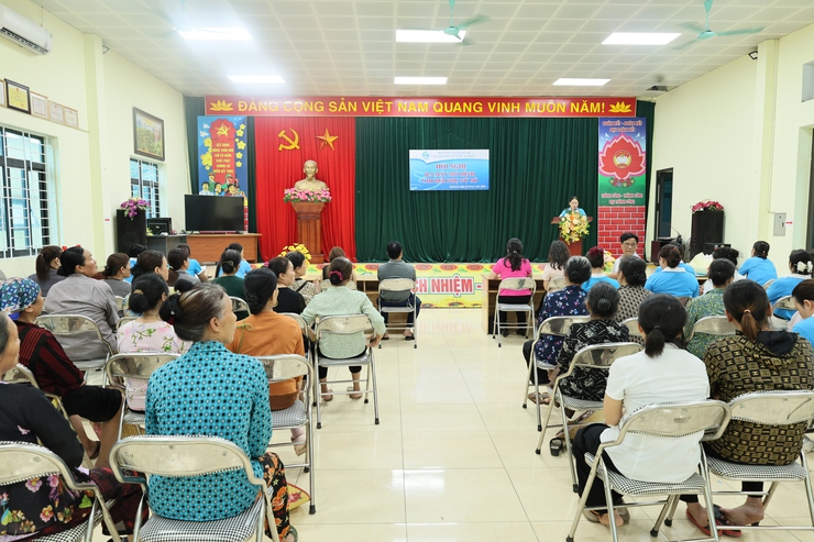 Hội Liên hiệp Phụ nữ xã Quảng Bị: Ra mắt Chi hội phụ nữ số đầu tiên tại thôn An Hiền- Ảnh 1.