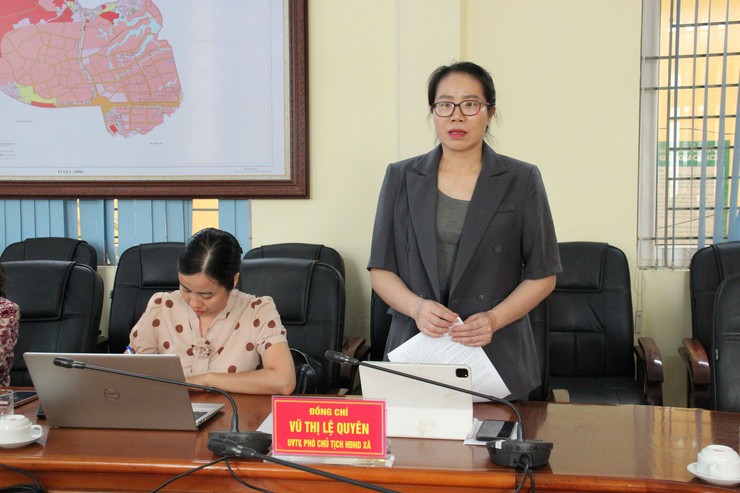Hòa Lạc tổ chức hội nghị liên tịch chuẩn bị kỳ họp thứ Hai HĐND xã khóa II- Ảnh 2.