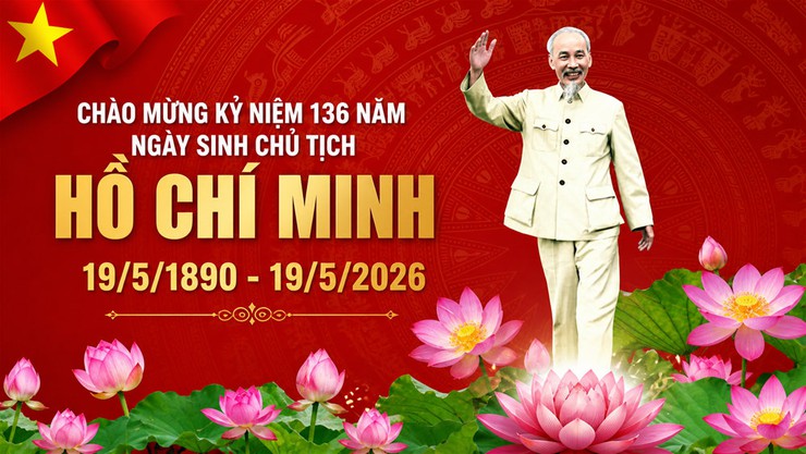 Kỷ niệm 136 năm ngày sinh Chủ tịch Hồ Chí Minh (19/5/1890 - 19/5/2026) và 115 năm Ngày Bác Hồ ra đi tìm đường cứu nước (05/6/1911 - 05/6/2026): Nhớ về Bác - Lãnh tụ vĩ đại của dân tộc Việt Nam!- Ảnh 1.
