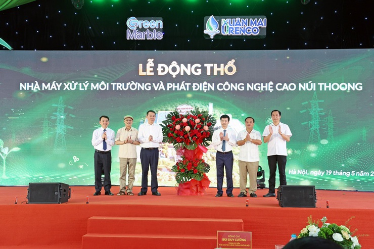 Lễ động thổ Dự án Nhà máy xử lý môi trường và phát điện công nghệ cao Núi Thoong- Ảnh 6.