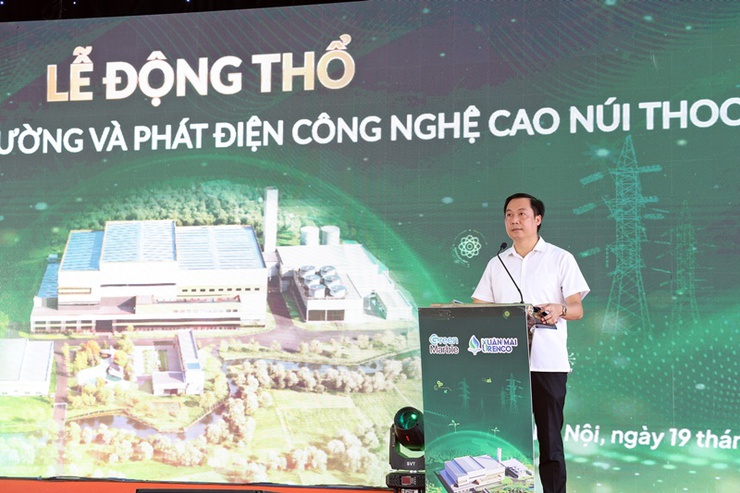 Lễ động thổ Dự án Nhà máy xử lý môi trường và phát điện công nghệ cao Núi Thoong- Ảnh 8.