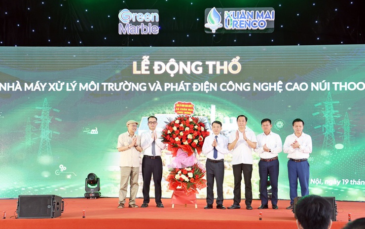 Lễ động thổ Dự án Nhà máy xử lý môi trường và phát điện công nghệ cao Núi Thoong- Ảnh 9.