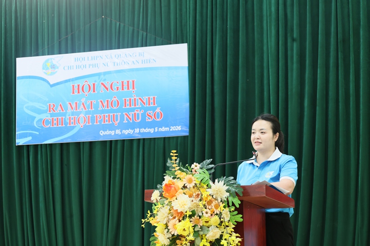 Hội Liên hiệp Phụ nữ xã Quảng Bị: Ra mắt Chi hội phụ nữ số đầu tiên tại thôn An Hiền- Ảnh 3.