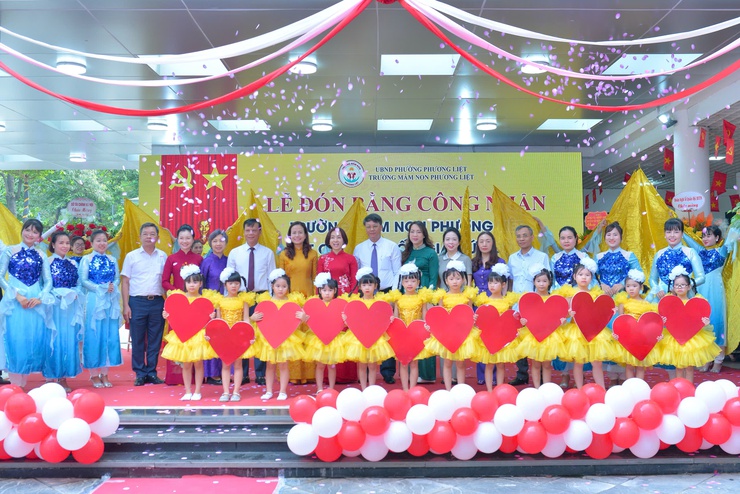 Lễ đón Bằng công nhận Trường Mầm non Phương Liệt đạt chuẩn Quốc gia Mức độ 2: Dấu mốc tự hào của Giáo dục mầm non phường Phương Liệt- Ảnh 5.