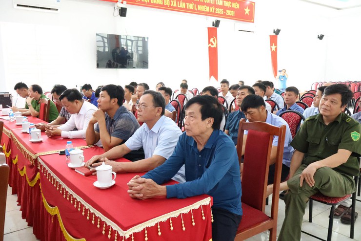Xã Ba Vì tổ chức hội nghị tập huấn, tuyên truyền nghiệp vụ phòng, chống thiên tai và tìm kiếm cứu nạn năm 2026- Ảnh 3.