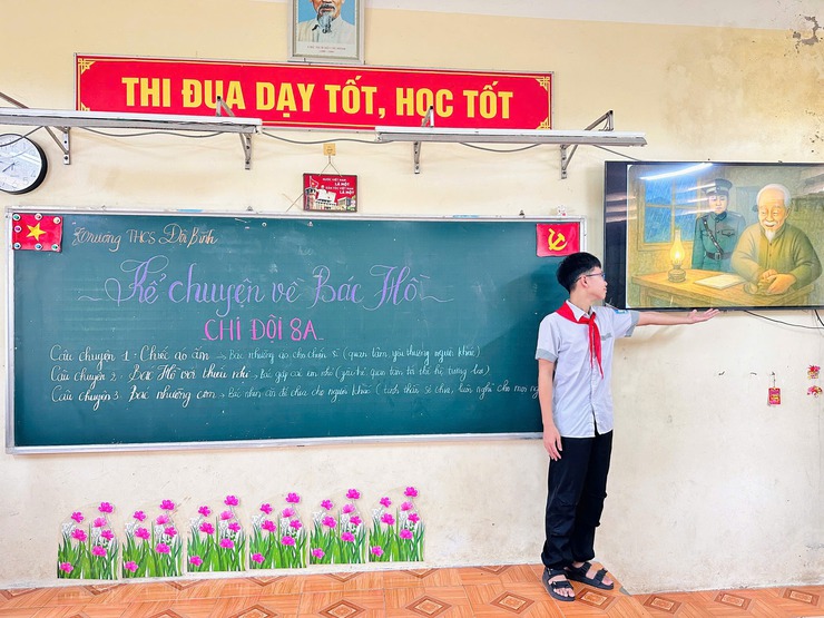 LAN TOẢ TÌNH YÊU KÍNH BÁC TỪ NHỮNG VIỆC LÀM THIẾT THỰC CỦA HỌC SINH HOÀ XÁ- Ảnh 4.
