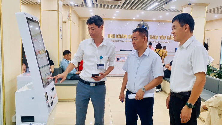 Sở Y tế kiểm tra, đánh giá chất lượng bệnh viện tại Bệnh viện Da liễu Hà Nội và Bệnh viện Đa khoa Bảo Sơn 2- Ảnh 1.