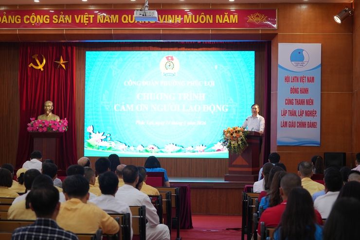 Công đoàn phường Phúc Lợi tổ chức nhiều hoạt động thiết thực "Cảm ơn Người lao động"- Ảnh 5.