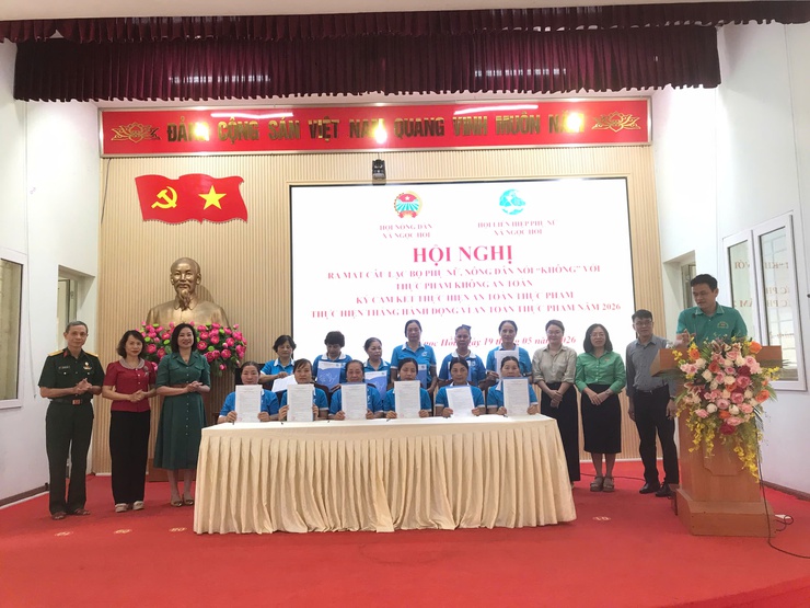 NGỌC HỒI ĐẨY MẠNH TUYÊN TRUYỀN, NÂNG CAO NHẬN THỨC VỀ AN TOÀN THỰC PHẨM TRONG CỘNG ĐỒNG- Ảnh 4.