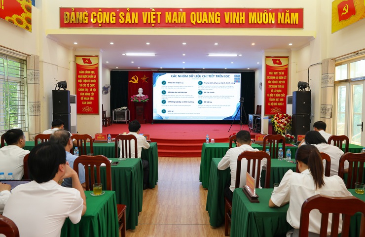Xã Đại Xuyên tham dự hội nghị trực tuyến tập huấn triển khai thử nghiệm Hệ thống Trung tâm điều hành thông minh IOC- Ảnh 1.