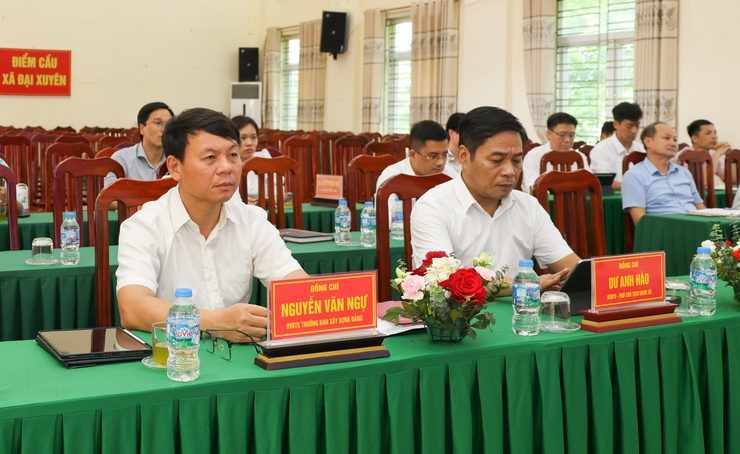 Xã Đại Xuyên tham dự hội nghị trực tuyến tập huấn triển khai thử nghiệm Hệ thống Trung tâm điều hành thông minh IOC- Ảnh 3.