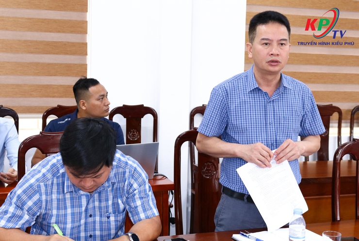 Xã Kiều Phú làm việc với các đơn vị liên quan nhằm tháo gỡ khó khăn về hạ tầng tại khu vực dự án Bảo tàng Thiên nhiên Việt Nam- Ảnh 2.