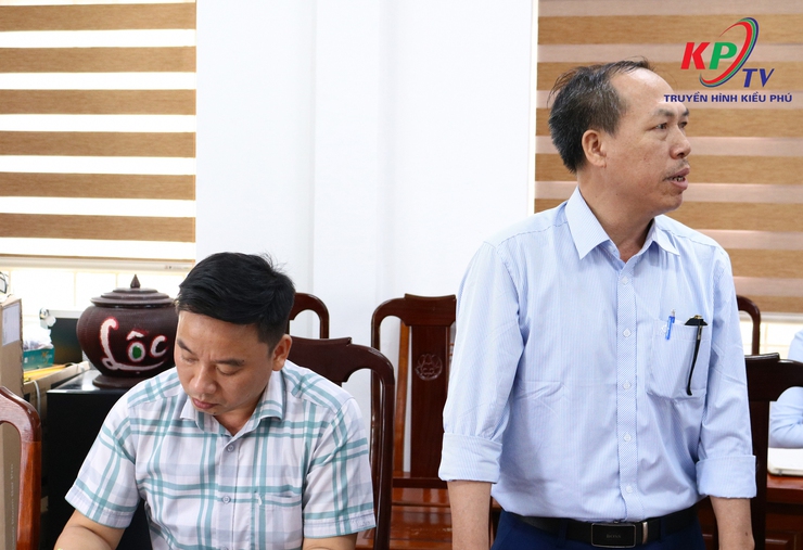 Xã Kiều Phú làm việc với các đơn vị liên quan nhằm tháo gỡ khó khăn về hạ tầng tại khu vực dự án Bảo tàng Thiên nhiên Việt Nam- Ảnh 4.