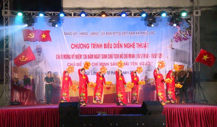 PHÚC LỘC: ĐẶC SẮC ĐÊM BIỂU DIỄN NGHỆ THUẬT CHÀO MỪNG 136 NĂM NGÀY SINH CHỦ TỊCH HỒ CHÍ MINH- Ảnh 3.