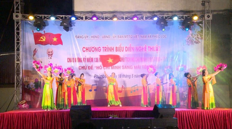 PHÚC LỘC: ĐẶC SẮC ĐÊM BIỂU DIỄN NGHỆ THUẬT CHÀO MỪNG 136 NĂM NGÀY SINH CHỦ TỊCH HỒ CHÍ MINH- Ảnh 4.